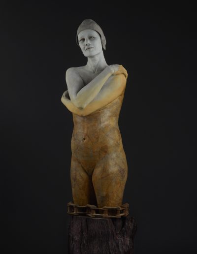 Amelia   62x18x10 - Susannah Zucker Contemporary Ceramic Clay Sculpture Art