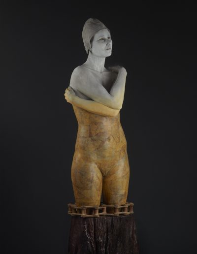 Amelia   62x18x10 - Susannah Zucker Contemporary Ceramic Clay Sculpture Art