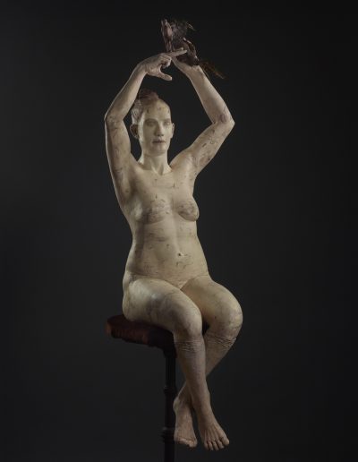 Perch   65x27x21 - Susannah Zucker Contemporary Ceramic Clay Sculpture Art