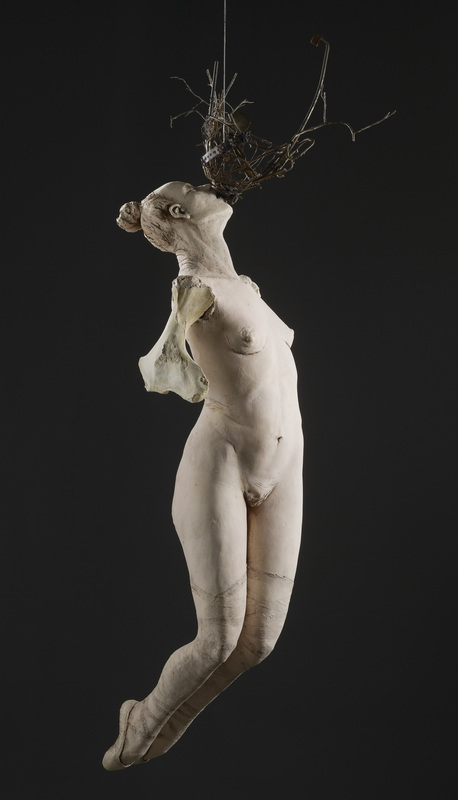 Life Support Bite 59x20x27 - Susannah Zucker Contemporary Ceramic Clay Sculpture Art